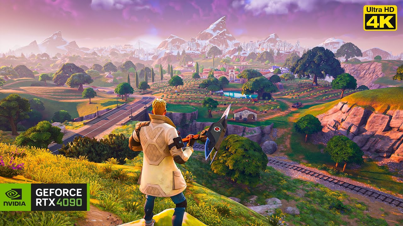 Fortnite Chapter 5 Season 1 | RTX 4090 (4K Ultra Graphics RTX ON) - YouTube