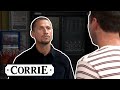 Kit Arrests Carl After Catching Him in the Driving Seat | Coronation Street