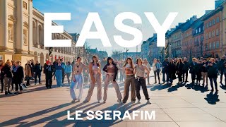 [KPOP IN PUBLIC] LE SSERAFIM (르세라핌) - 'EASY' Dance Cover by Moonlight Crew from Poland