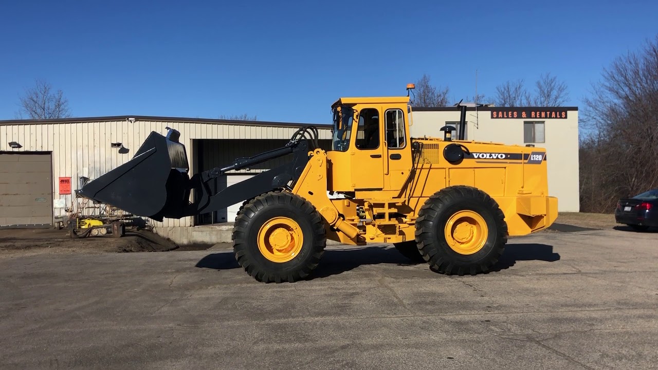 1991 VOLVO L120 WHEEL LOADER! YouTube