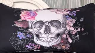 Sugar Skull Bedding Set