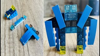 Как собрать робота 3 в 1 из лего: поезд, шаттл, лодка/Lego robot 3 in 1 (train, shuttle, boat)