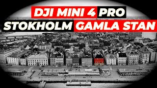 DJI MINI 4 PRO Drone Footage Over Stockholm's Gamla Stan  - Stockholm Old City