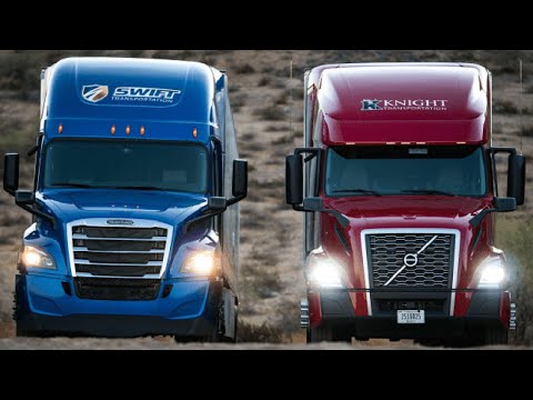 Войны грузовиков: Freightliner Cascadia vs Volvo VNL