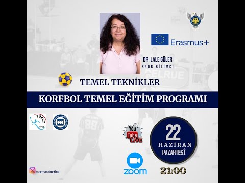 Marmara Korfbol-TÜBED- Korfbol Temel Eğitimi Programı- Temel Teknikler