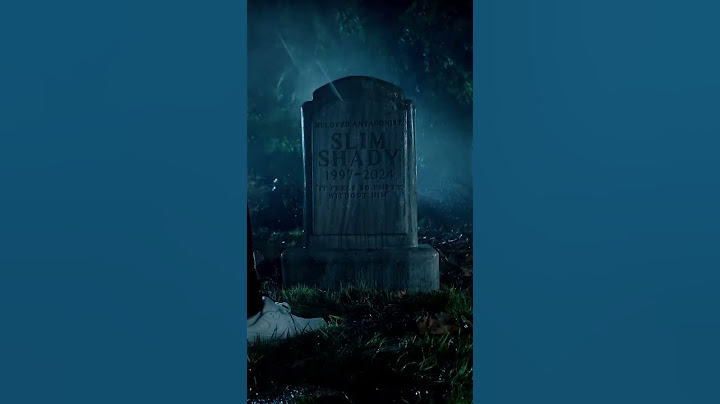 New Eminem album trailer for The Death of Slim Shady (Coup De Grâce) Beloved Antagonist