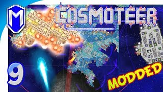 Cosmoteer - Super Weapon, Bioenergetic Beam Projector - Let's Play Cosmoteer Abh Mod Gameplay Ep 9