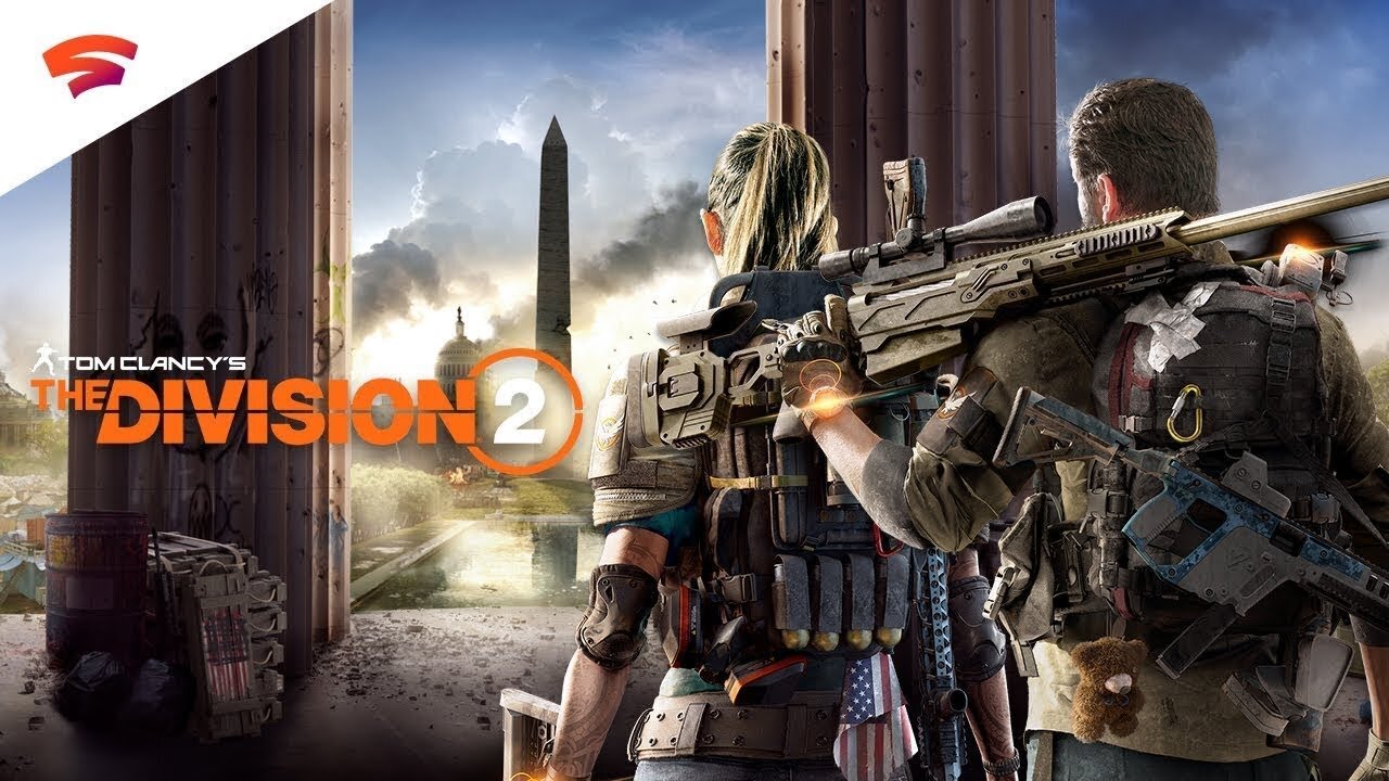 Tom Clancy's The Division 2 - Stadia Gameplay on Google Chrome [2022] (1080p/60FPS)