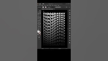 Wavy Text Effect - Adobe Illustrator Tutorial #shorts #photoshop #graphicdesign