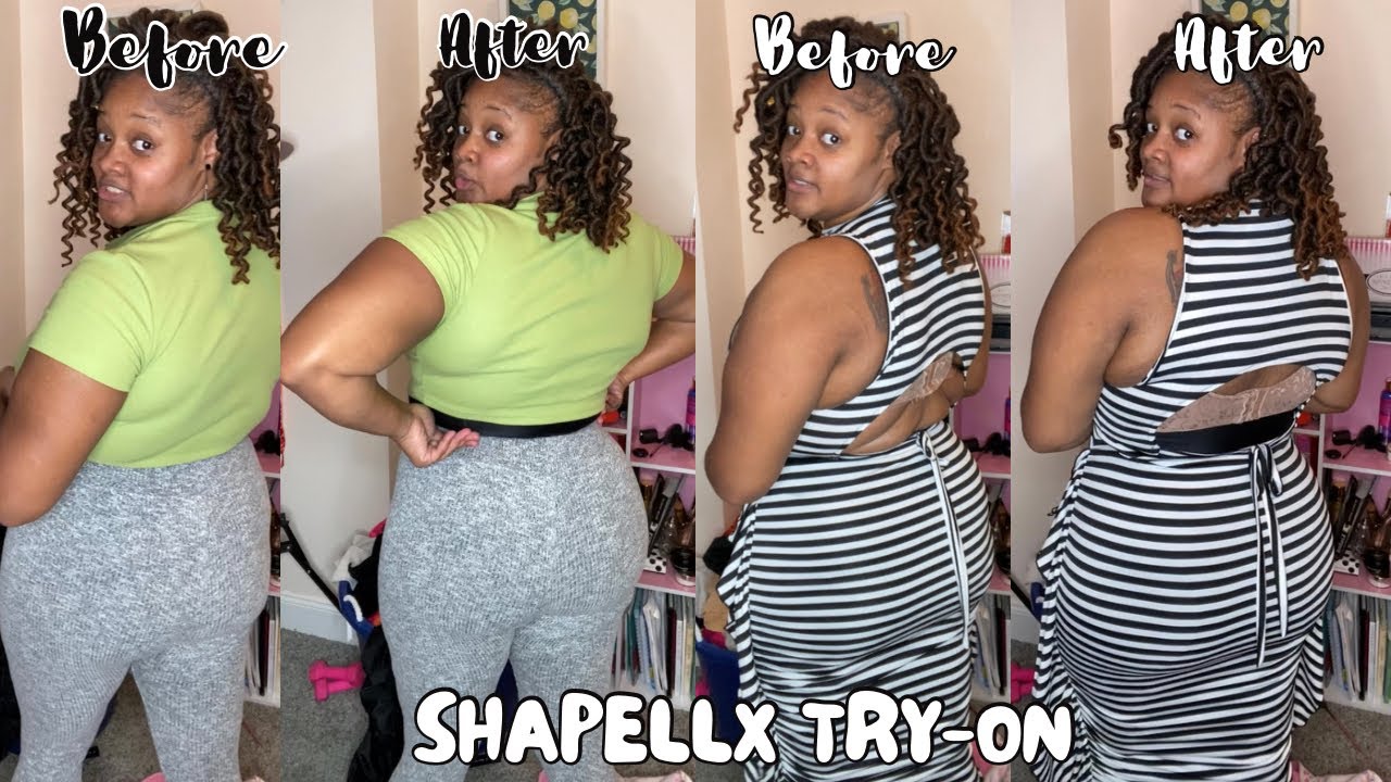 Shapellx AirSlim Boned Sculpt High Waist Shorts Review/Try-On - YouTube