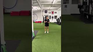Continuous broad jump