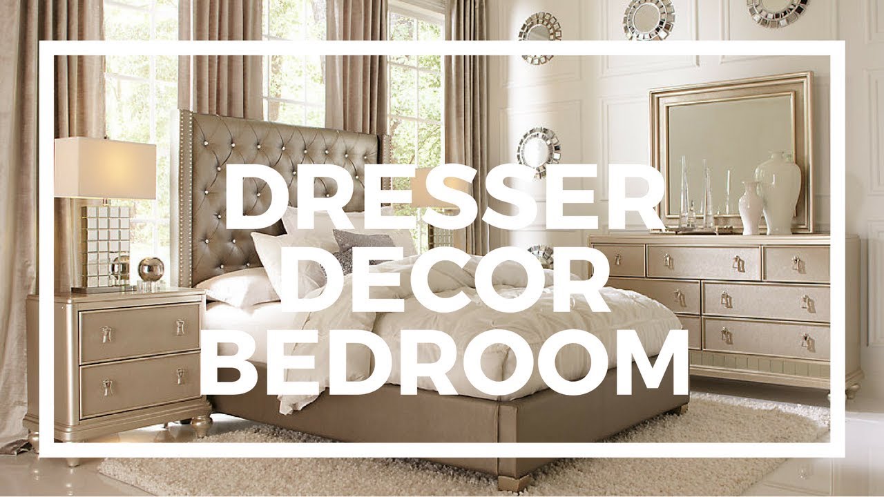 decorate a bedroom dresser