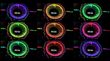 2 min COUNTDOWN Timer ( v 602 ) 360° Video with sound effects 4k