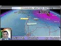 Cooler, wet and gusty through Wednesday. More sunshine and 50s/60s Thursday for Central Oregon