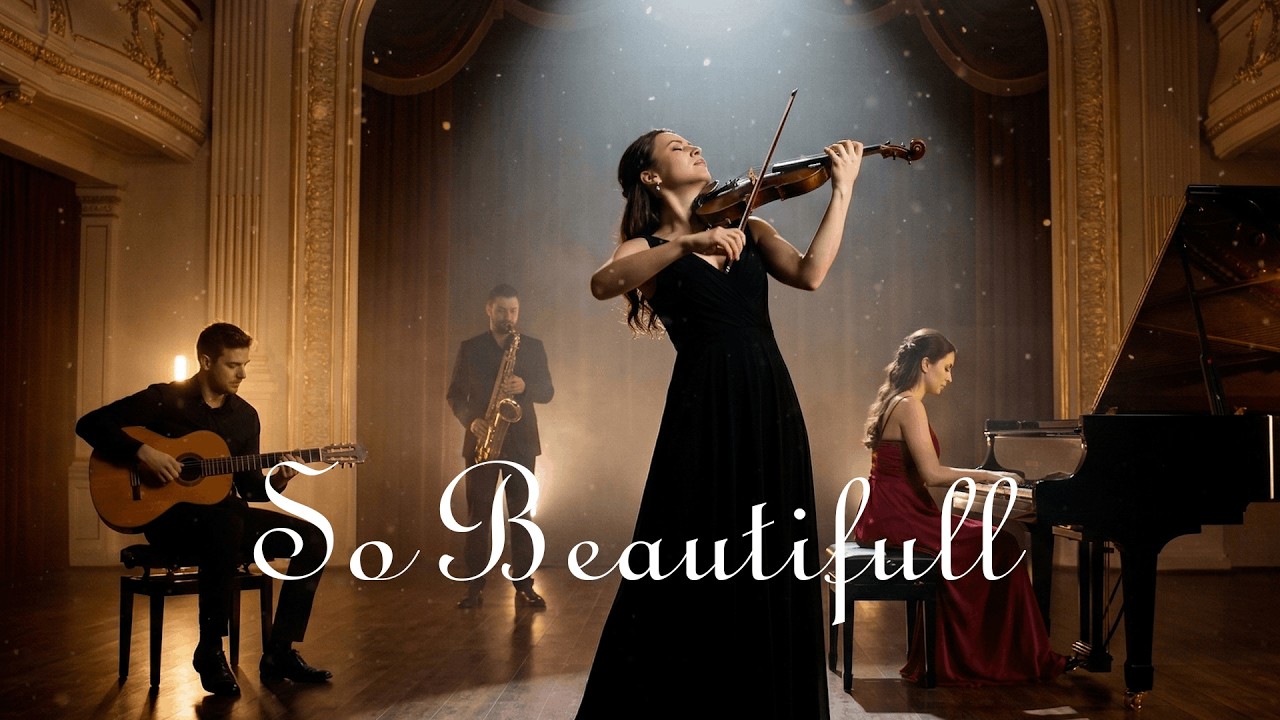 So Quiet… Yet So Beautiful 🎻 Emotional Strings & Piano Ambience for Deep Relaxation