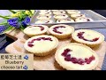 【藍莓芝士撻 Blueberry cheese tart】 How to make a Blueberry cheese tart?!!!