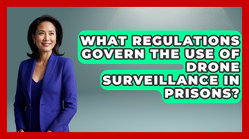 What Regulations Govern The Use Of Drone Surveillance In Prisons? - Jail & Prison Insider