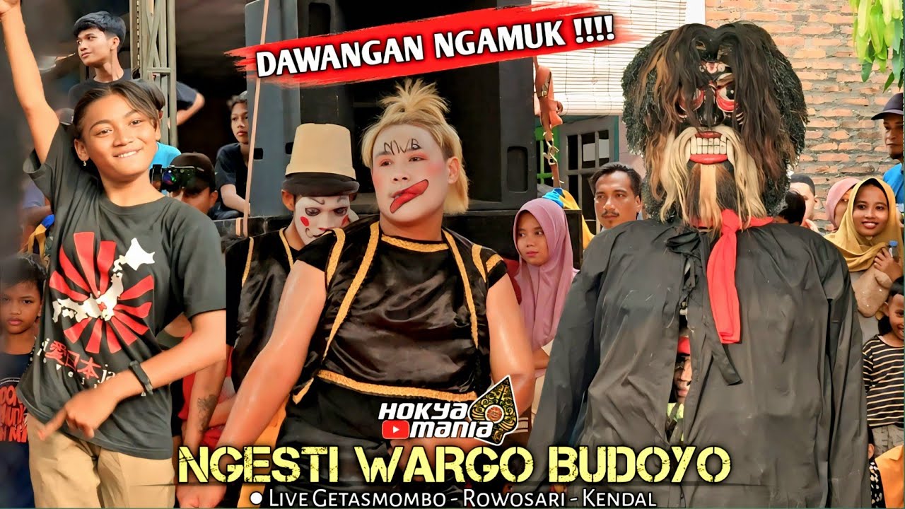 Dawangan NWB Ngamuk Kejar Penonton !!! Ngesti Wargo Budoyo Live Getasombo Rowosari Kendal