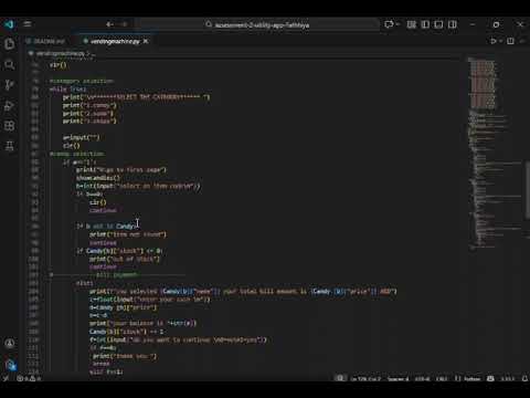 Code lab-  vending machine 