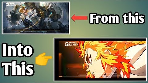 How to change loading screen in Mobile Legends | Classic to Anime Style | MLBB Tutorial