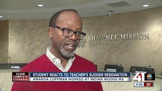 Student reacts to Shawnee Mission teacher's sudden resignation