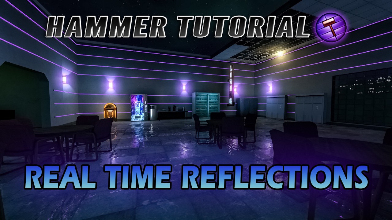 How to make REAL TIME REFLECTIONS in HAMMER EDITOR - YouTube