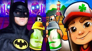 Subway Surfers Easter Ireland 2024 Floor is Lava Red Panda vs Batman and The Flash Hero Run Gameplay screenshot 2