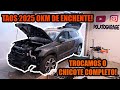 MOTOR DA TAOS 2025 0KM DE ENCHENTE VIROU! | TROCA DO CHICOTE COMPLETO! | EP 3
