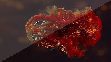 Free Sony Vegas Intro Template #82 : Fire Explosion 3 Logo Reveal Intro Template for Sony Vegas