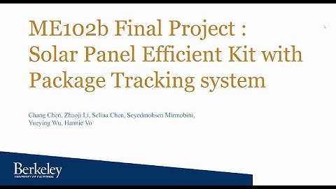 ME102B Final Project