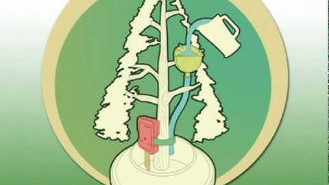 Christmas Tree Watering Device
