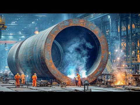 Insane Heavy Duty Shaft Forging & Machining in Toughest Factory - Modern Steel Production Technology