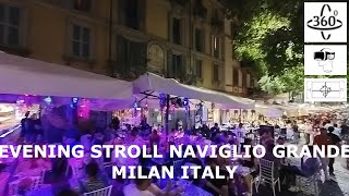 Evening Stroll | Milan | Naviglio Grande