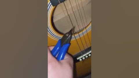 Cut the Guitar String Failed