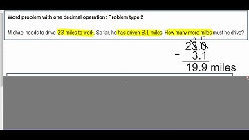 Word problems with Decimal operations single and multiple step 1, 2, and 1)