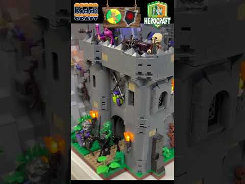 Großartiges Herocraft Diorama -Kiddicraft comes alive! #lego #klemmbausteine #kiddicraft #herocraft