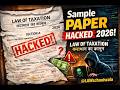 Law of taxation | कराधान का कानून #taxation law lecture for llb #law  @lawschoolwala ​