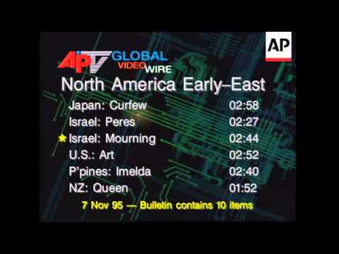 ISRAEL: RABIN ASSASSINATION: NATION CONTINUES TO MOURN
