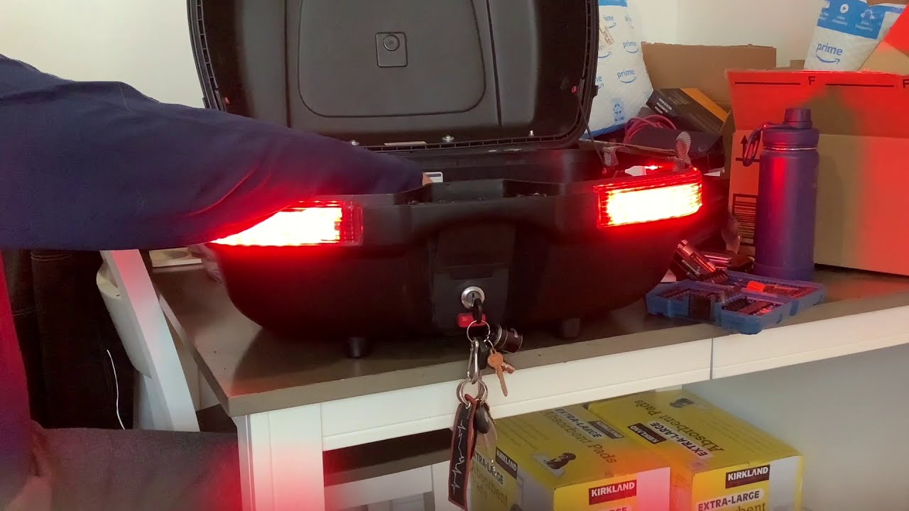Top Box LED Brake Light Honda NC700X YouTube