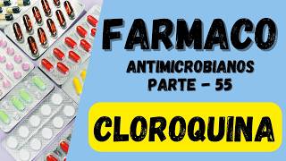 🔴👉 Farmacologia 🟨 Antimalárico: CLOROQUINA - Farmacocinética, Farmacodinâmica, Efeitos adverso