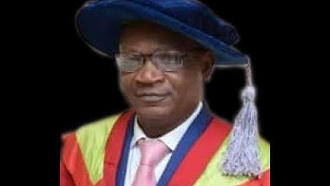 87th INAUGURAL LECTURE LAGOS STATE UNIVERSITY