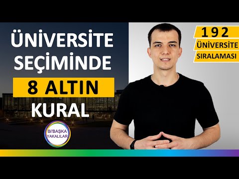 Üniversite Seçimi Nasıl Yapılır? | Üniversite Tercihi Yaparken Dikkat Edilmesi Gerekenler!