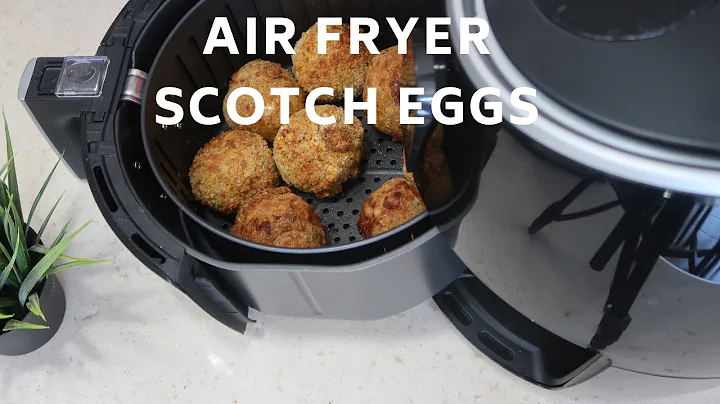 Air Fryer Scotch Eggs | Reduce Oil Frying | Making Scotch Eggs With Air Fryer