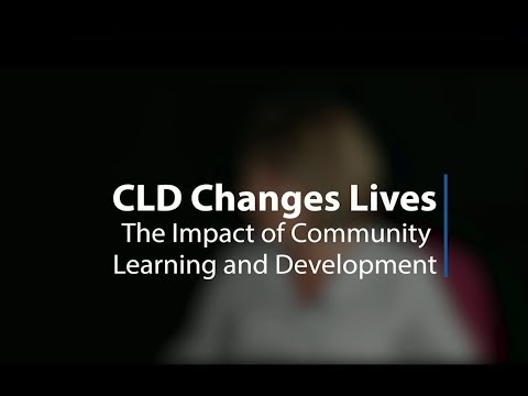 CLD Changes Lives - The Impact of Community Learning and Development