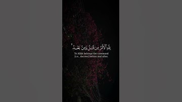 تلاوه من سورة الروم|بصوت الشيخ ياسر الدوسري🎧♥️#trending #quran #قران_كريم #راحة_نفسية #قرآن