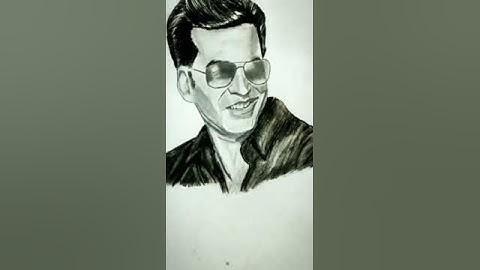 How to Draw Akshay Kumar  #art #painting #shorts #sketch #freehand #fashion#viral #viralshorts