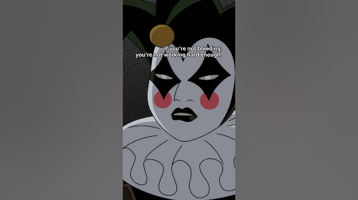 The one, the only, Harley Quinn. | Batman: Caped Crusader