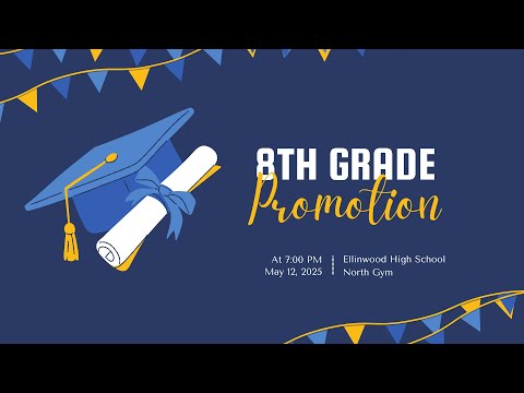 Ellinwood Middle School 8th Grade Promotion 2025