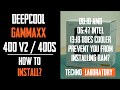 How To Install Deepcool Gammaxx 400 v2 / 400s CPU Cooler on Intel &amp; AMD Socket? [Installation Demo]