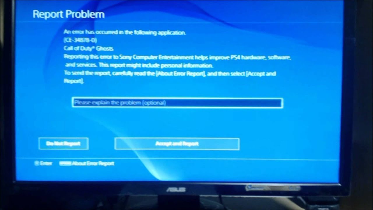 Call of Duty Ghosts PS4 Digital Upgrade Freeze ingame / YouTube